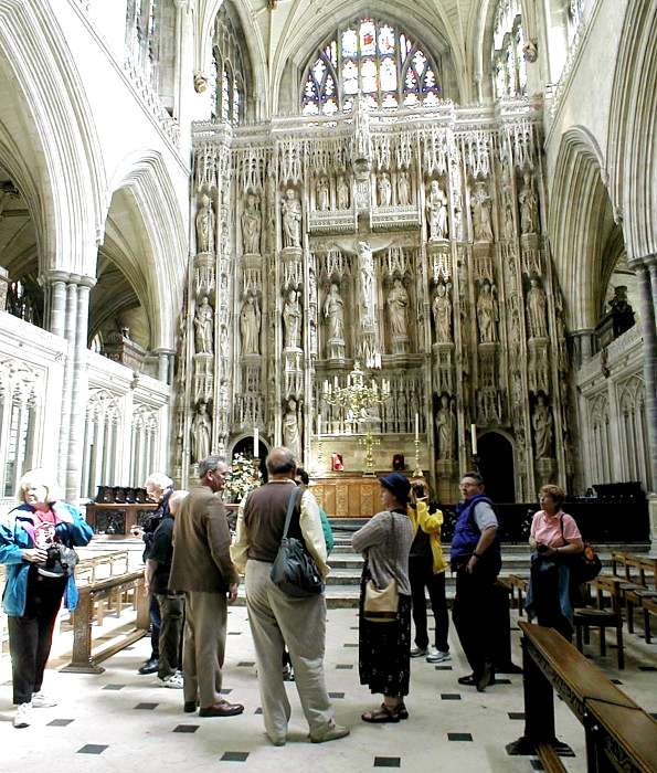 The High Altar and Choir of Winchester Cathedral